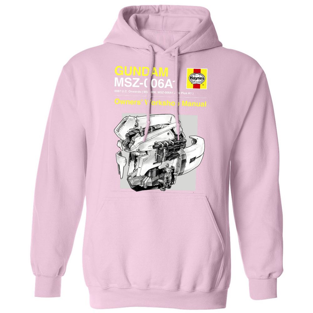 Classic Unisex Hoodie - N239HPZH - Light Pink - 3
