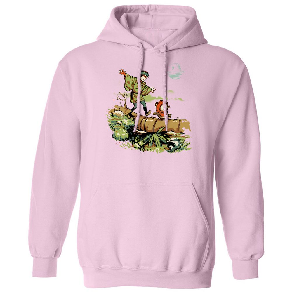 Classic Unisex Hoodie - RG5RK166 - Light Pink - 3