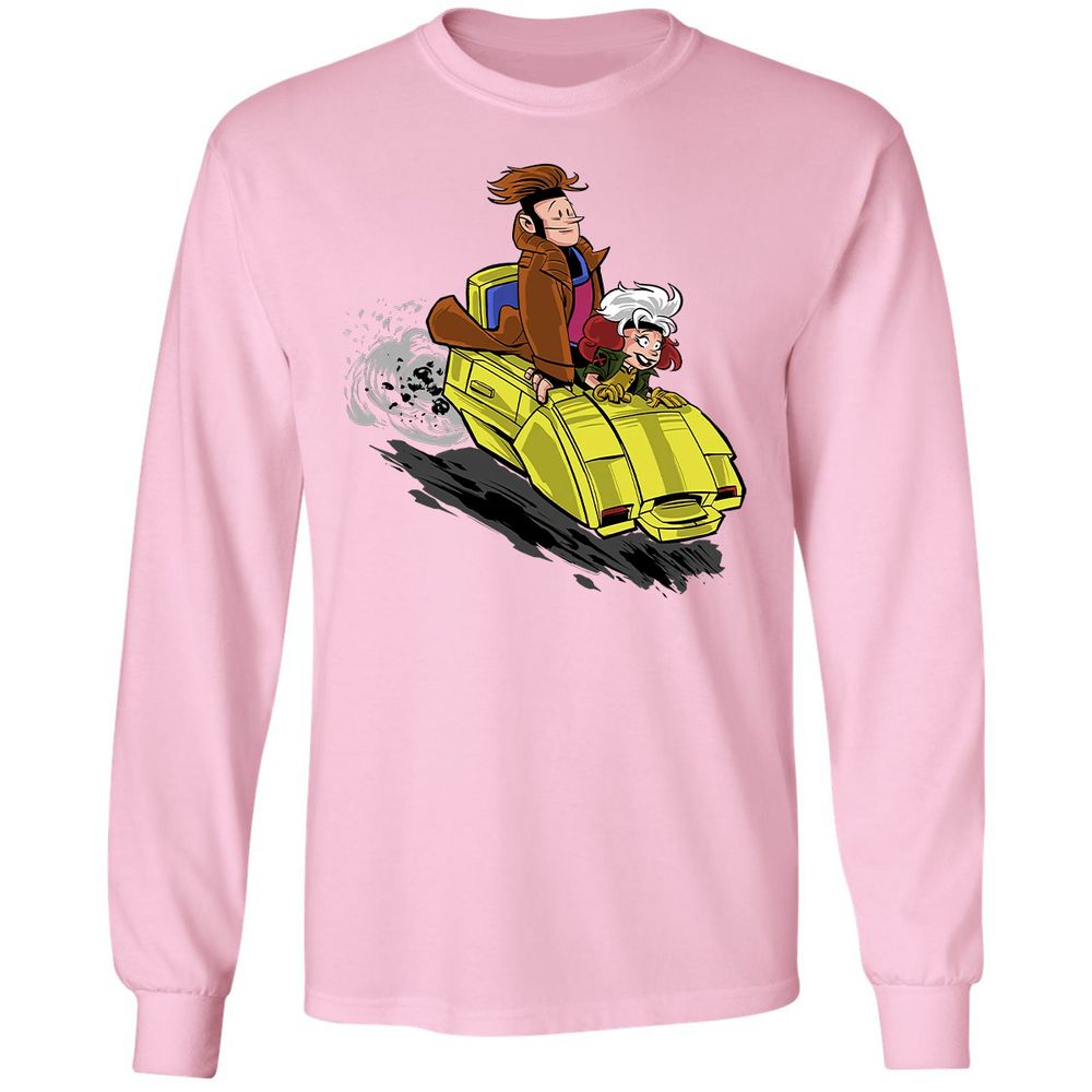 Long Sleeve T-Shirt - BYWG6W9C - Light Pink - 3