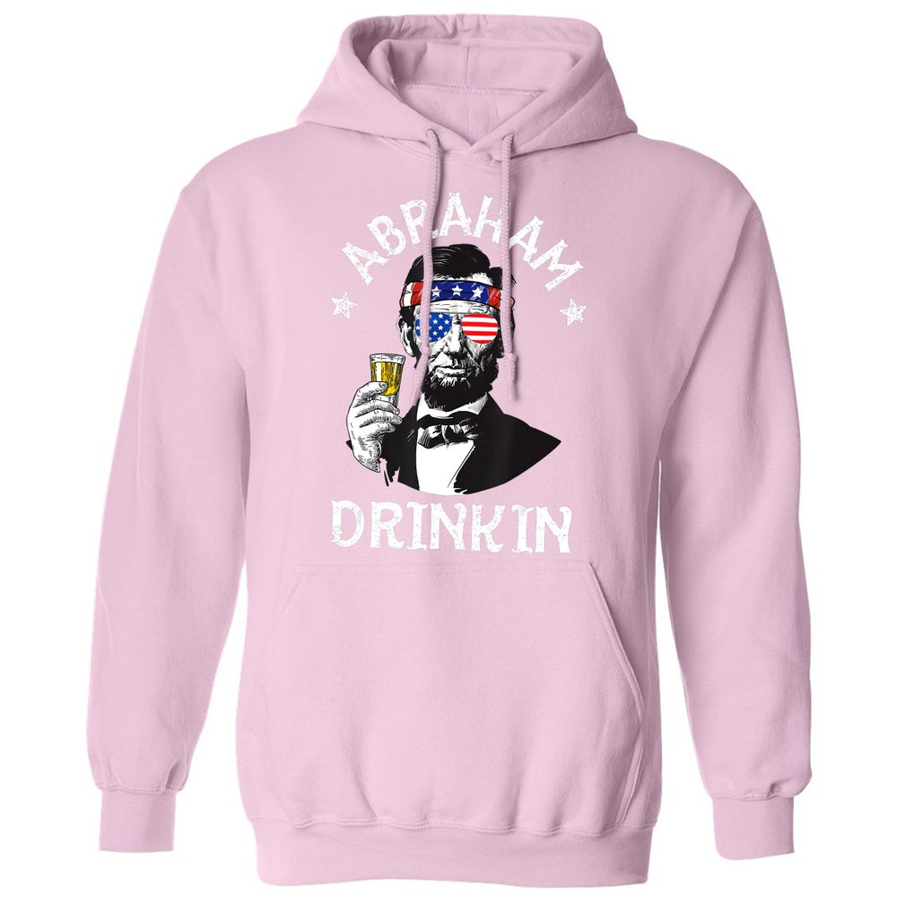 Classic Unisex Hoodie - 58ZX6DSX - Light Pink - 3