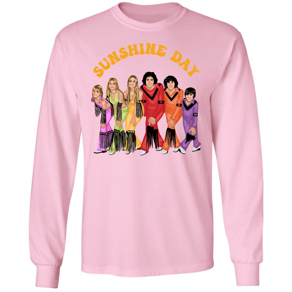 Long Sleeve T-Shirt - QAWADKRX - Light Pink - 3