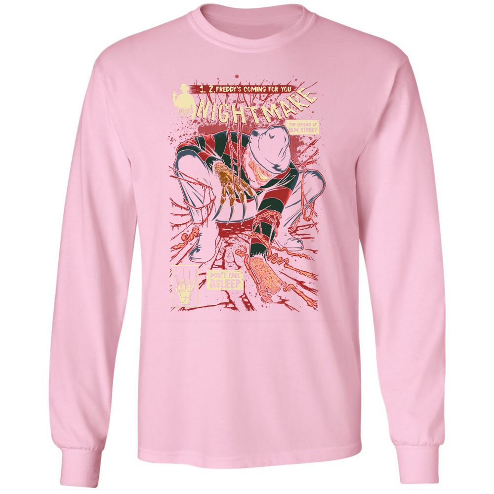 Long Sleeve T-Shirt - G1VGYH38 - Light Pink - 3