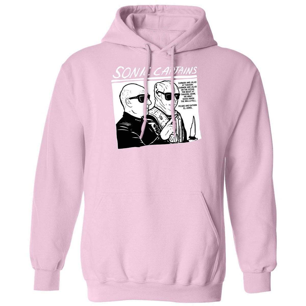 Classic Unisex Hoodie - 6TRR2KCD - Light Pink - 3
