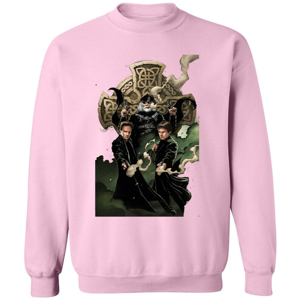 Classic Unisex Sweatshirt - 7V9CPYJG - Light Pink - 3