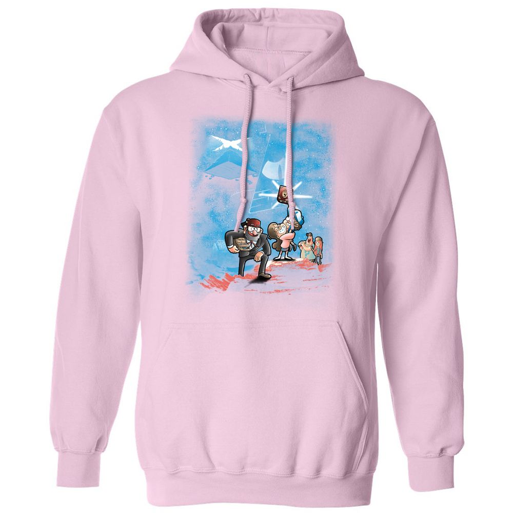 Classic Unisex Hoodie - PUCBW57H - Light Pink - 3