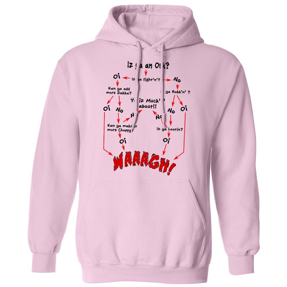 Classic Unisex Hoodie - D29QAR56 - Light Pink - 3