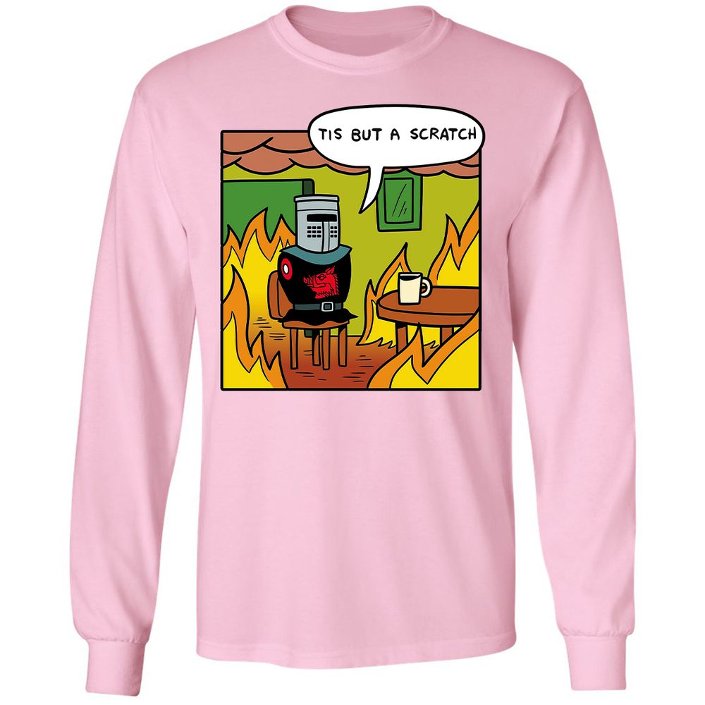 Long Sleeve T-Shirt - SJCRJ9H2 - Light Pink - 3