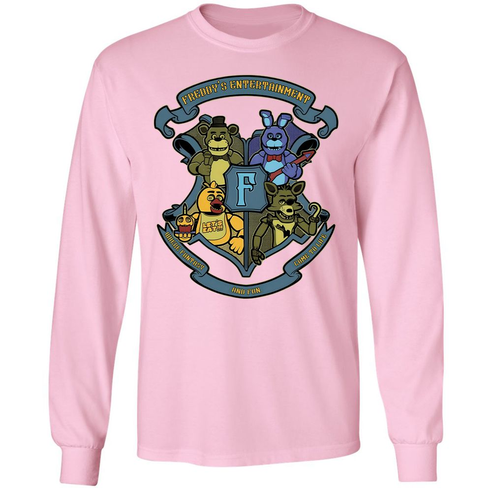 Long Sleeve T-Shirt - HY37U96H - Light Pink - 3