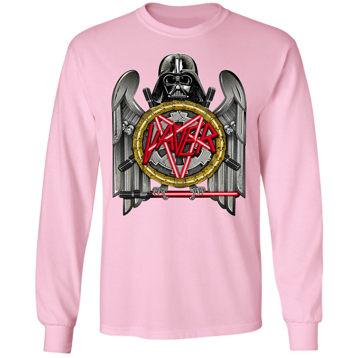 Long Sleeve T-Shirt - 6HJ9TF7A - Light Pink - 3