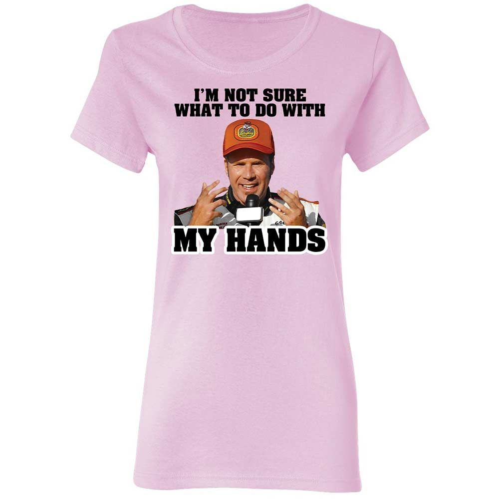 I'm Not Sure What To Do With My Hands - Light Pink - 3