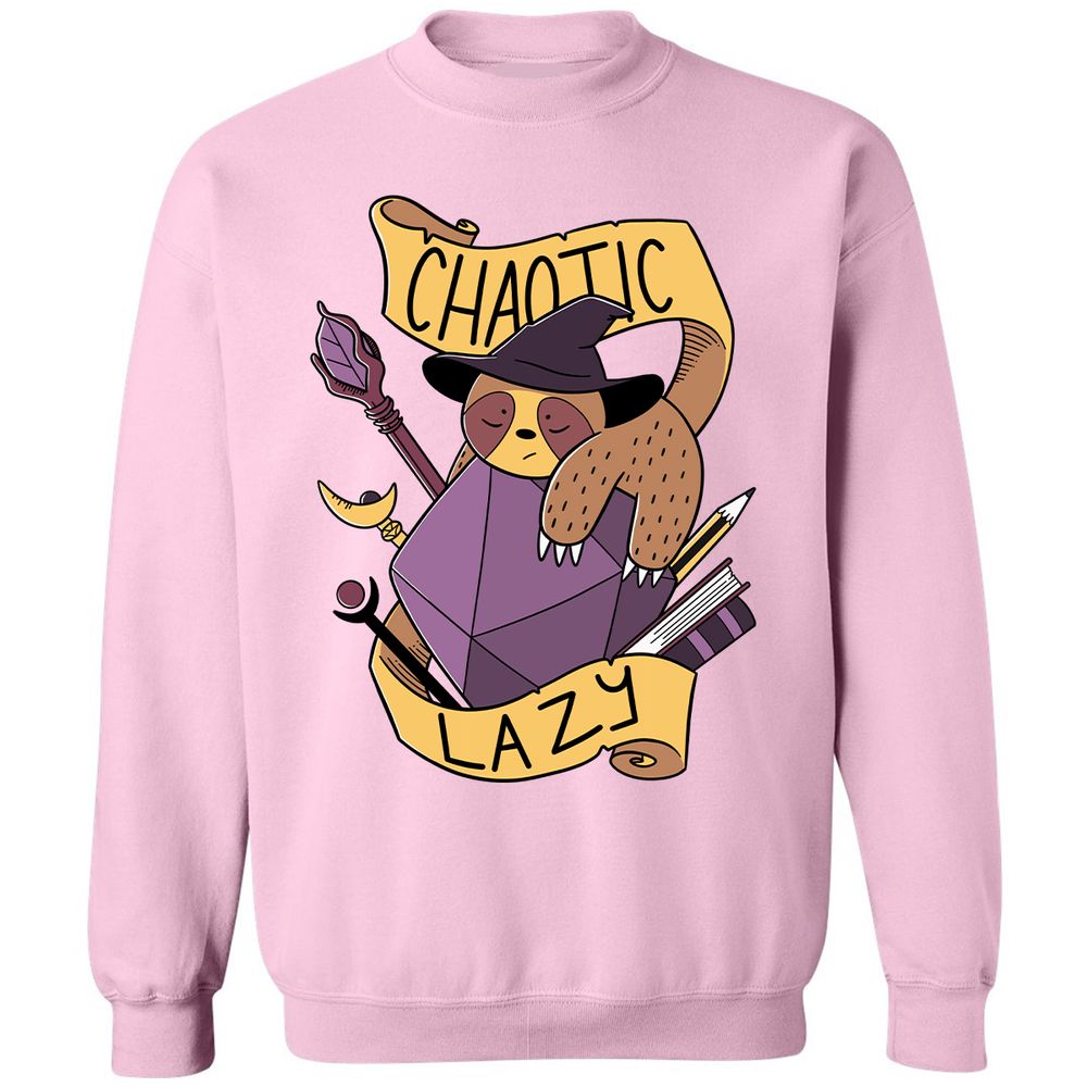 Classic Unisex Sweatshirt - AFDTN7TH - Light Pink - 3