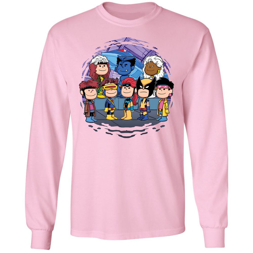 Long Sleeve T-Shirt - M396MJWE - Light Pink - 3