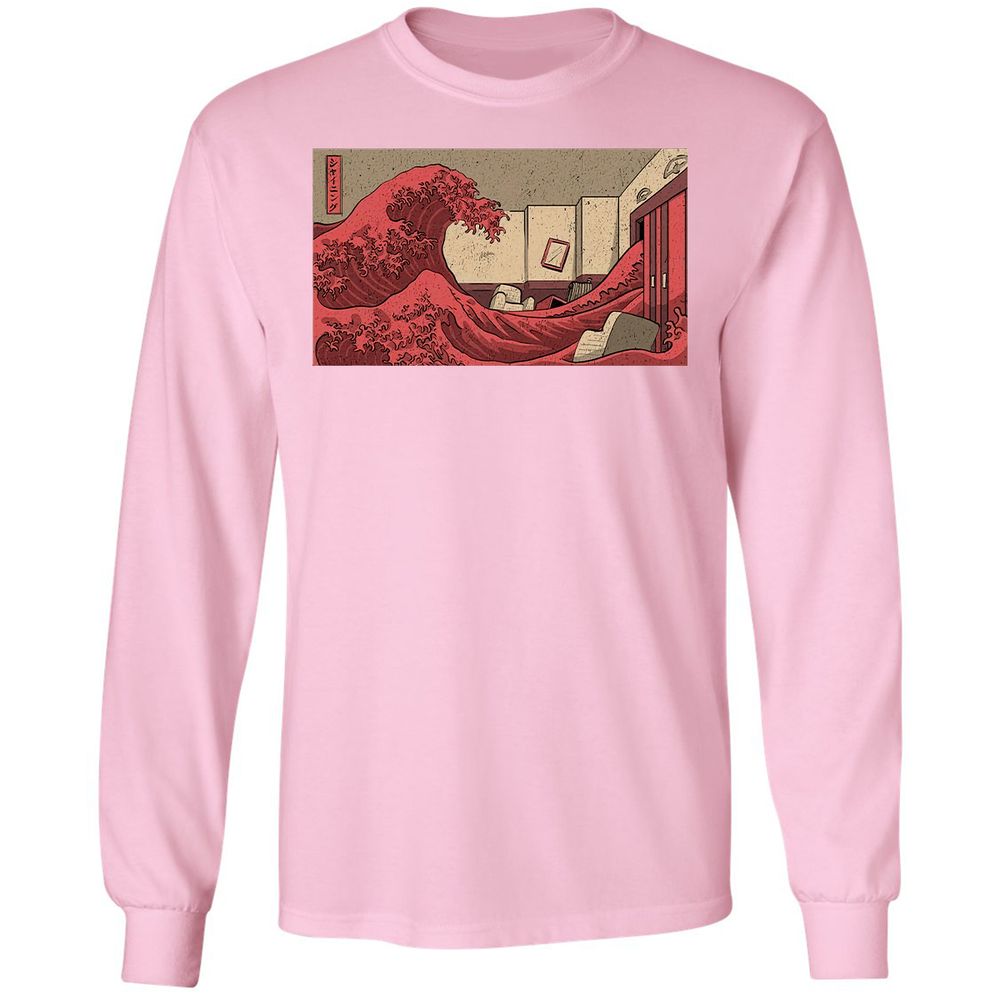 Long Sleeve T-Shirt - HZ7428UH - Light Pink - 3