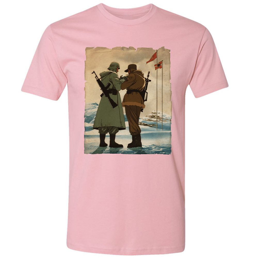 Premium Unisex T-Shirt - CLAQUN6G - Light Pink - 3