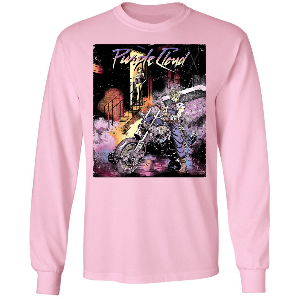 Long Sleeve T-Shirt - W54E9QBD - Light Pink - 3