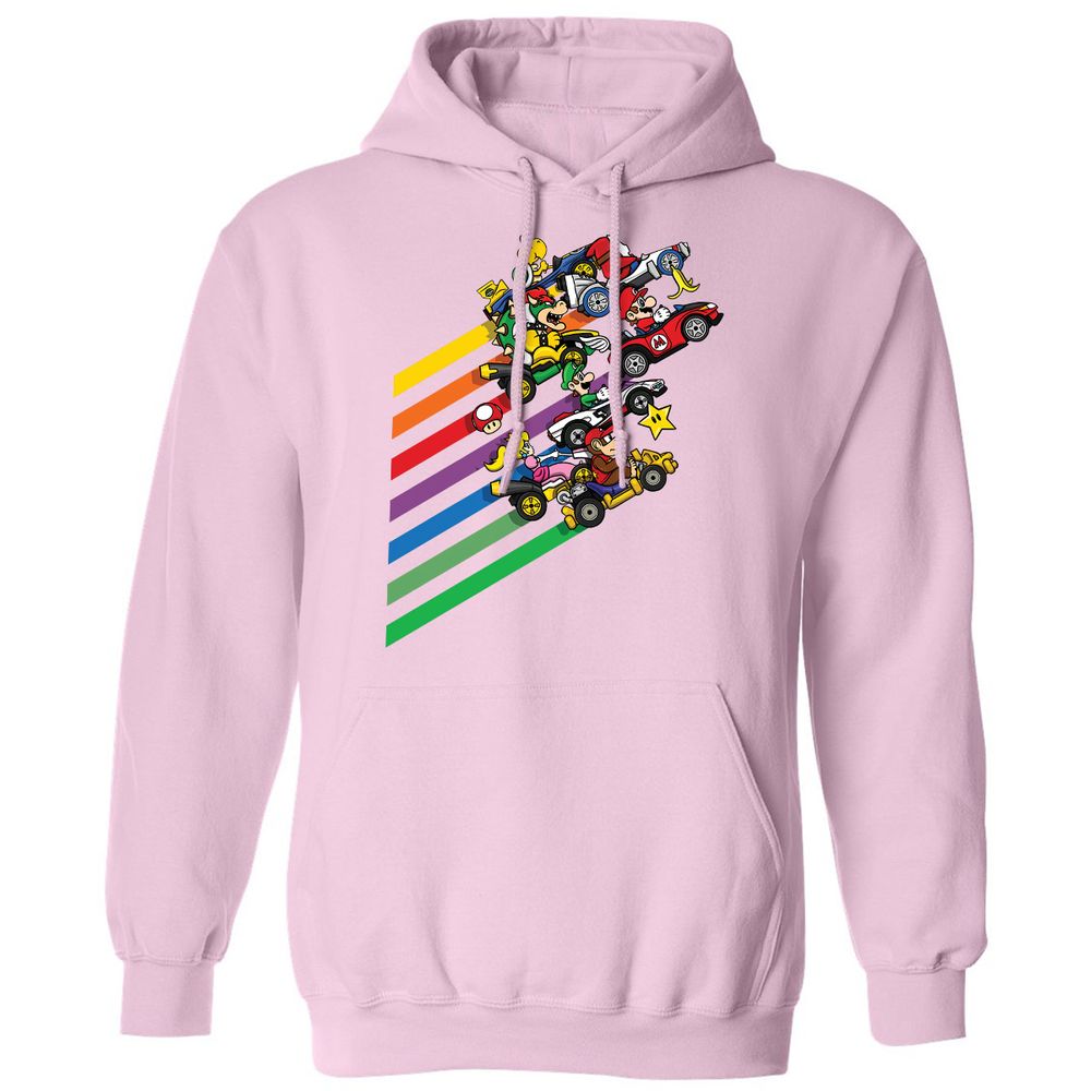 Classic Unisex Hoodie - J451P7JV - Light Pink - 3