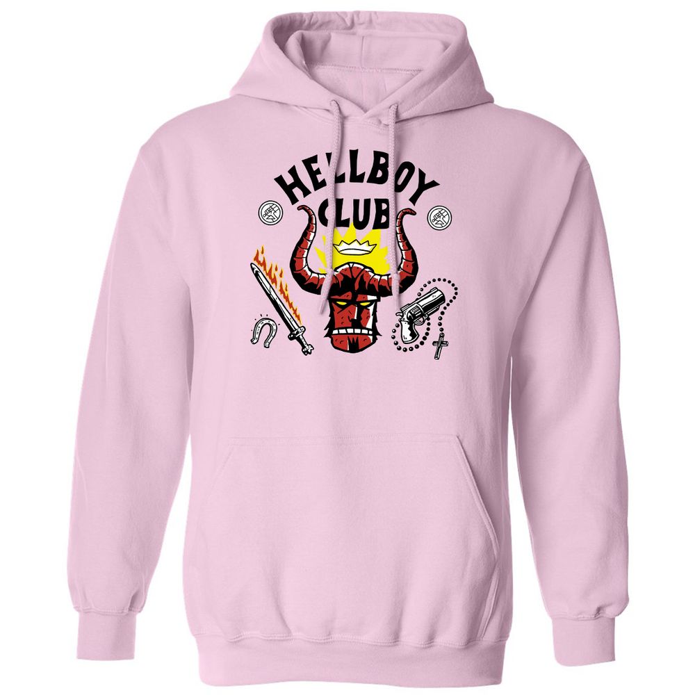 Classic Unisex Hoodie - GW6YU181 - Light Pink - 3
