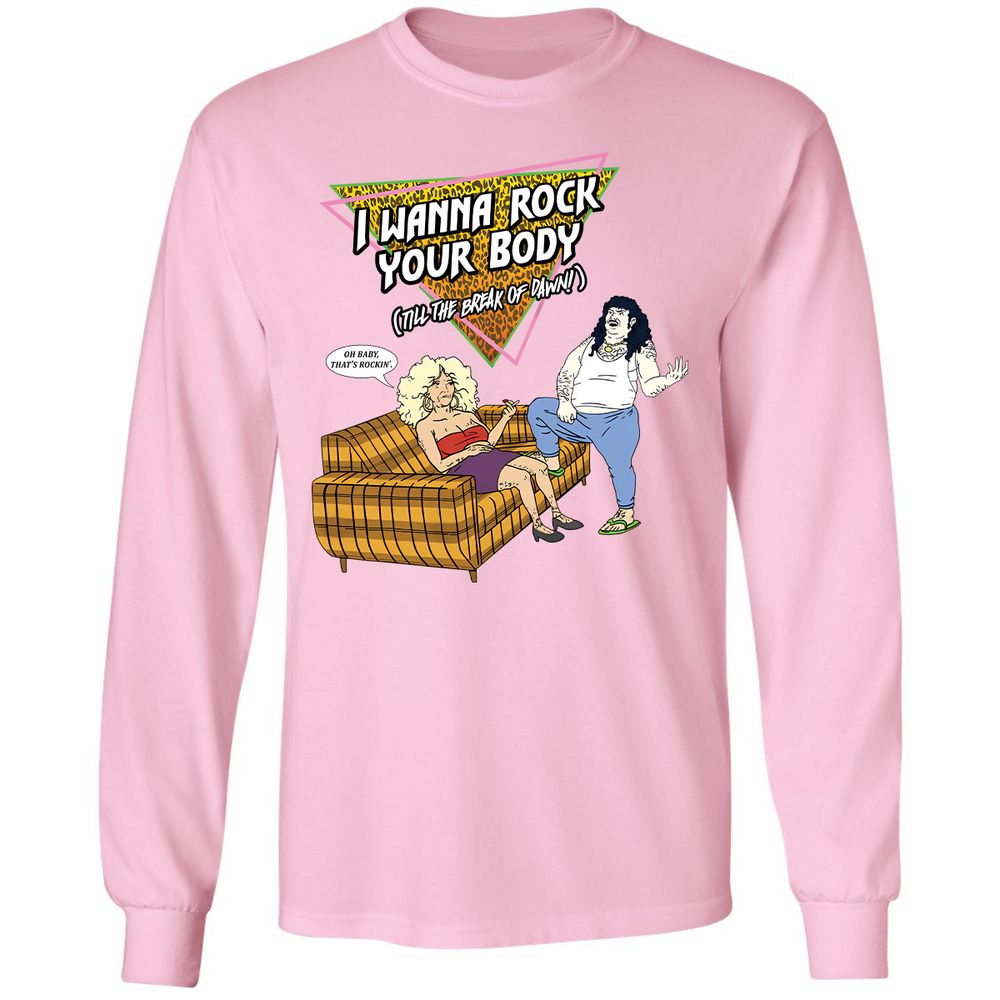 Long Sleeve T-Shirt - JNJ1DX3X - Light Pink - 3
