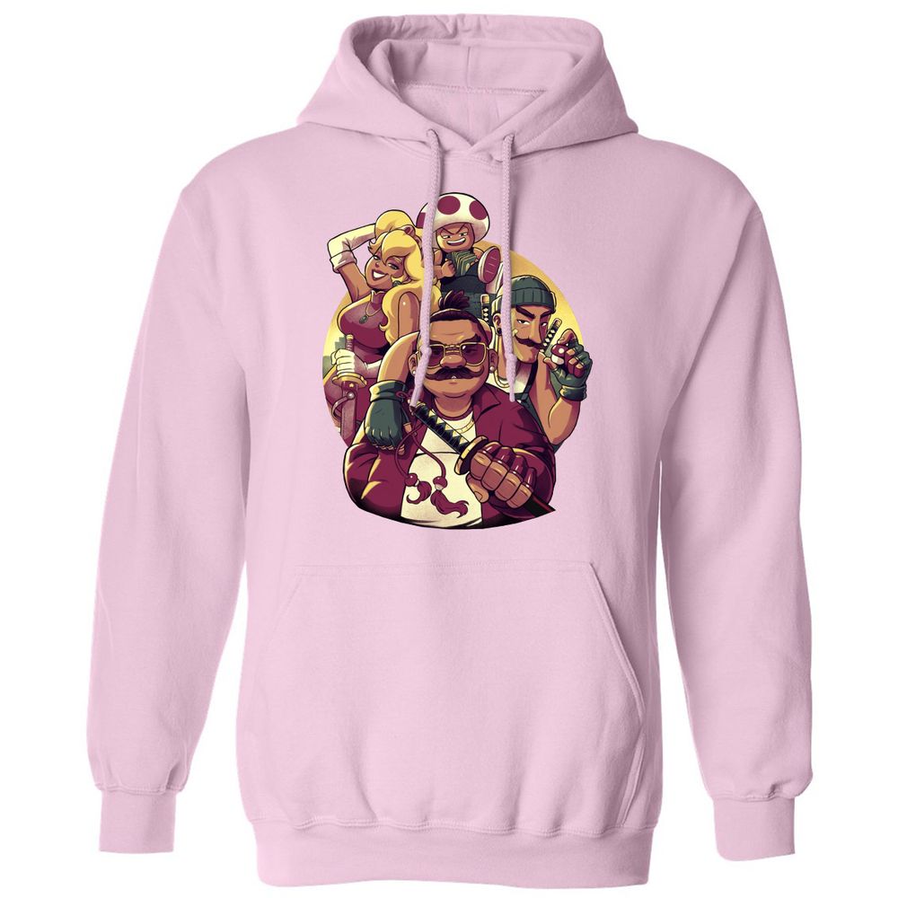 Classic Unisex Hoodie - 54J6N6WX - Light Pink - 3