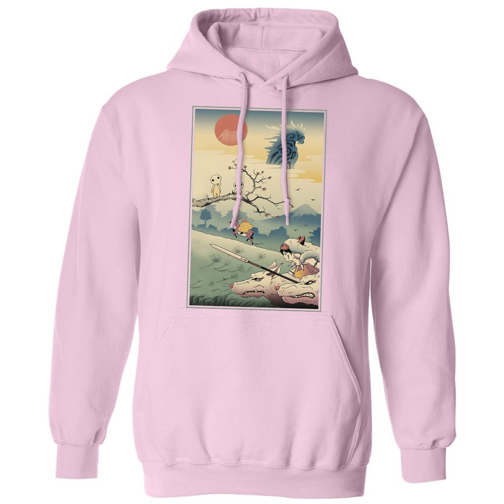 Classic Unisex Hoodie - 8151QKT3 - Light Pink - 3