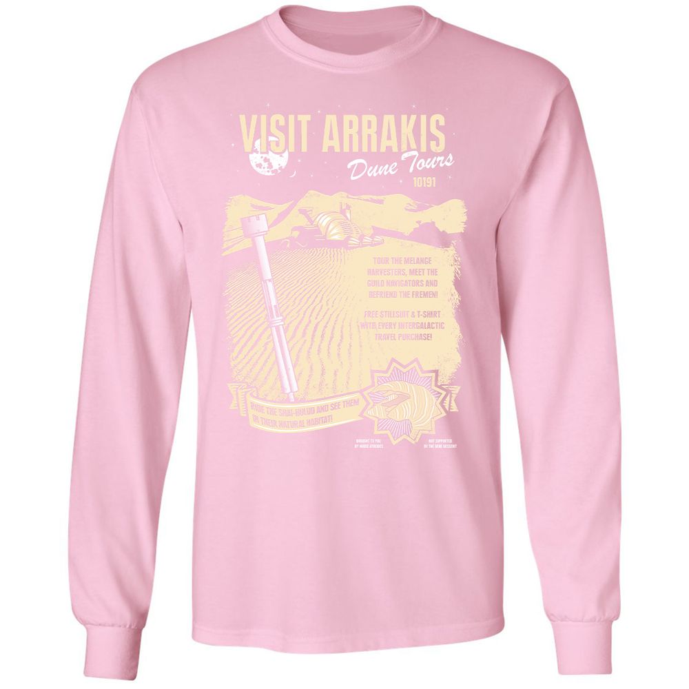 Long Sleeve T-Shirt - ESCYKVB7 - Light Pink - 3