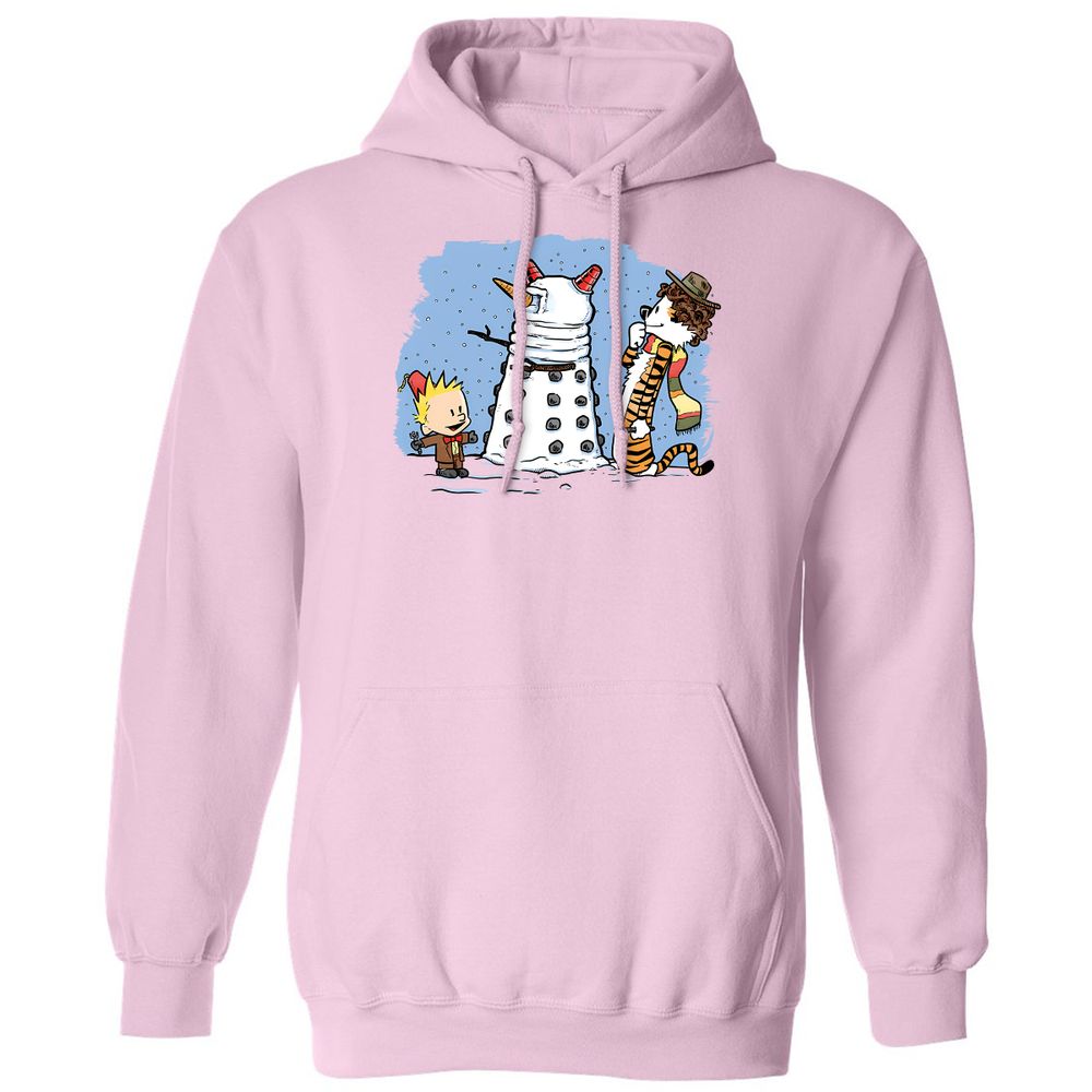 Classic Unisex Hoodie - 2XBAB4VW - Light Pink - 3
