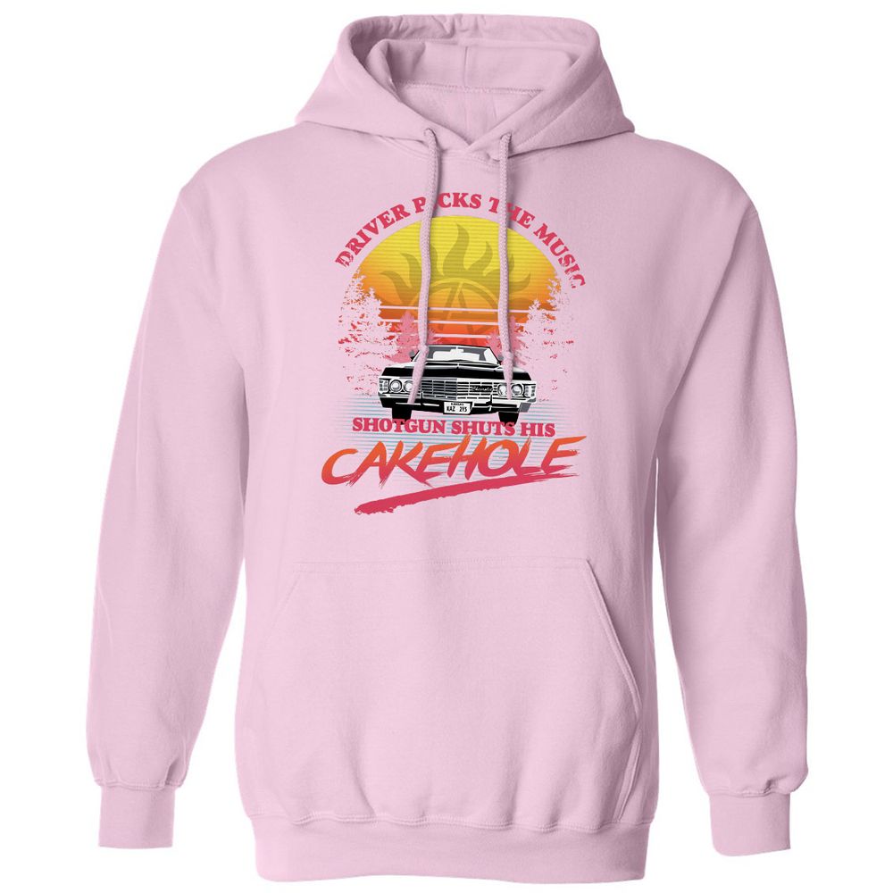Classic Unisex Hoodie - MQ54D9PX - Light Pink - 3