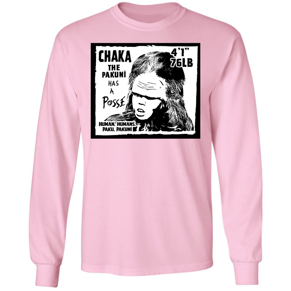 Long Sleeve T-Shirt - KVYY92XZ - Light Pink - 3