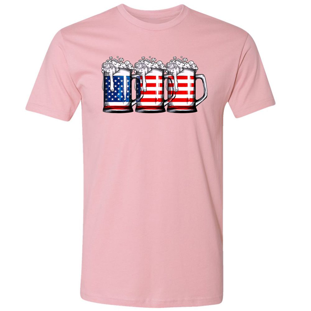 Premium Unisex T-Shirt - EBGF29W7 - Light Pink - 3