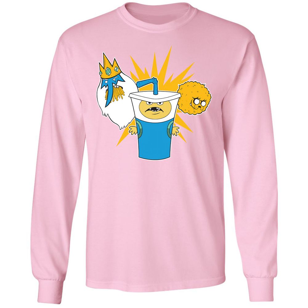 Long Sleeve T-Shirt - MXUGG8N2 - Light Pink - 3