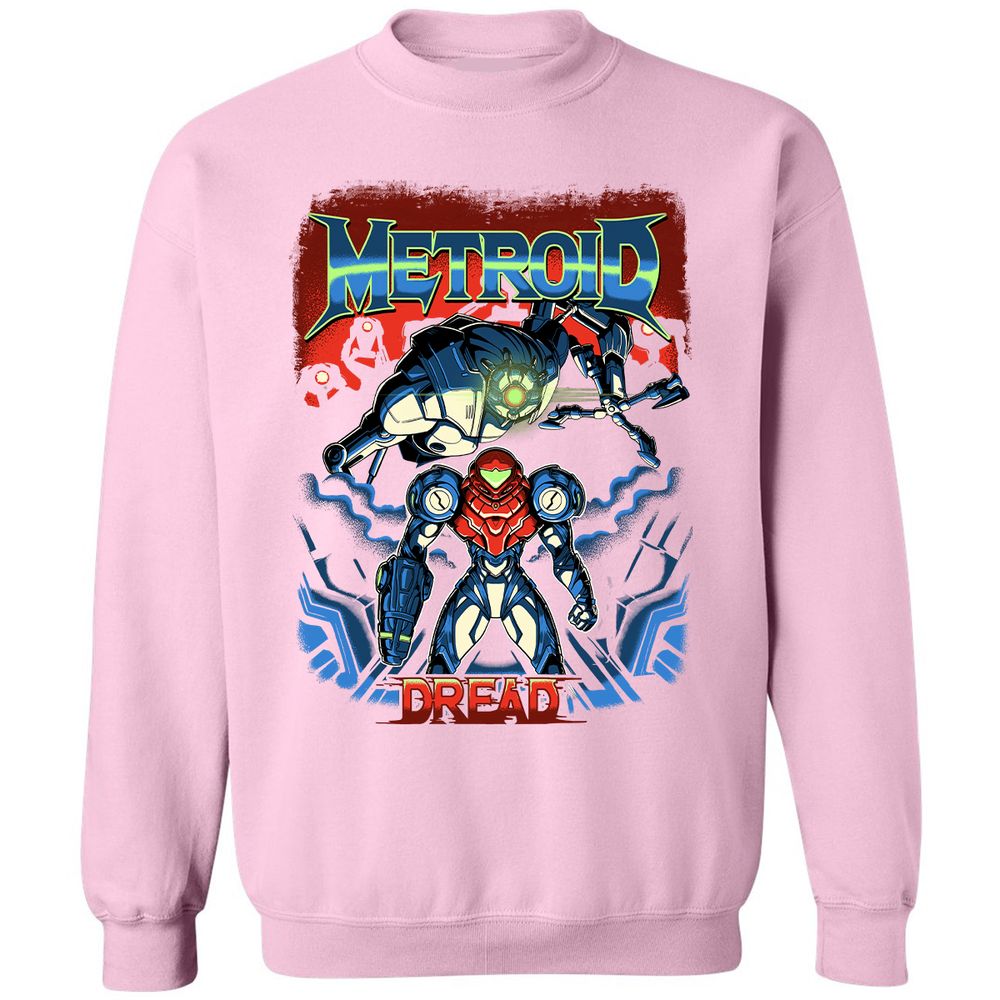 Classic Unisex Sweatshirt - LBSHQAA4 - Light Pink - 3