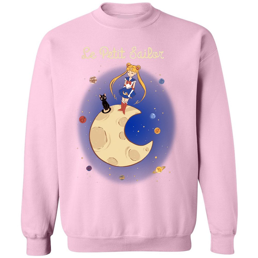 Classic Unisex Sweatshirt - HWBQZDNL - Light Pink - 3