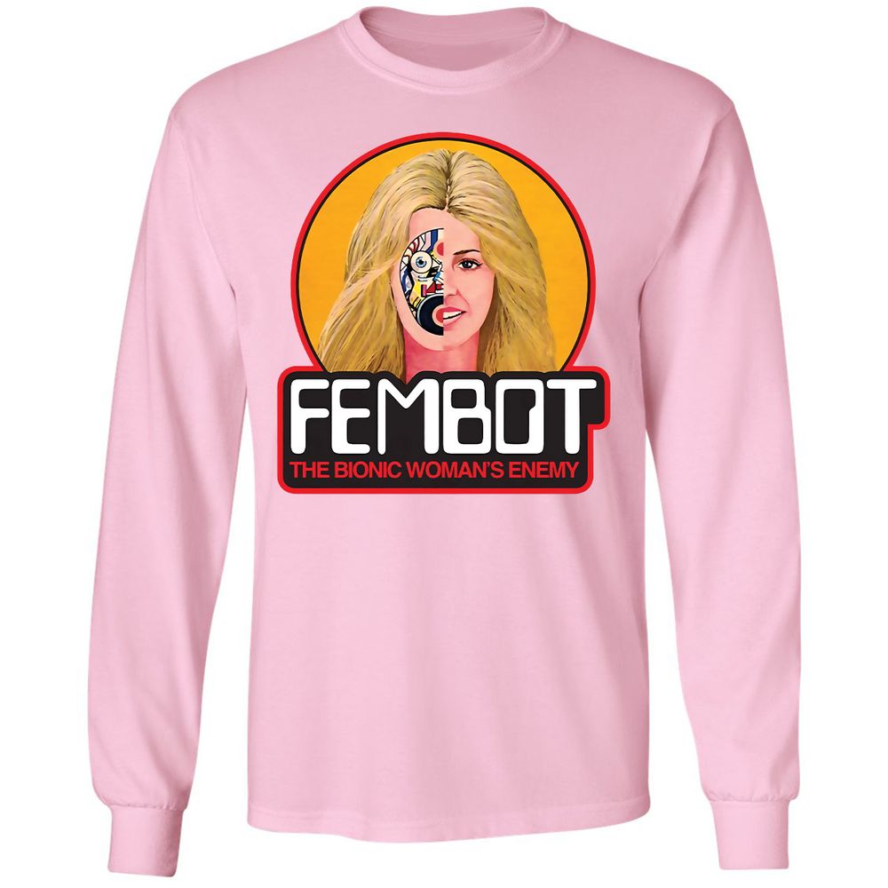 Long Sleeve T-Shirt - 9K1BU86X - Light Pink - 3