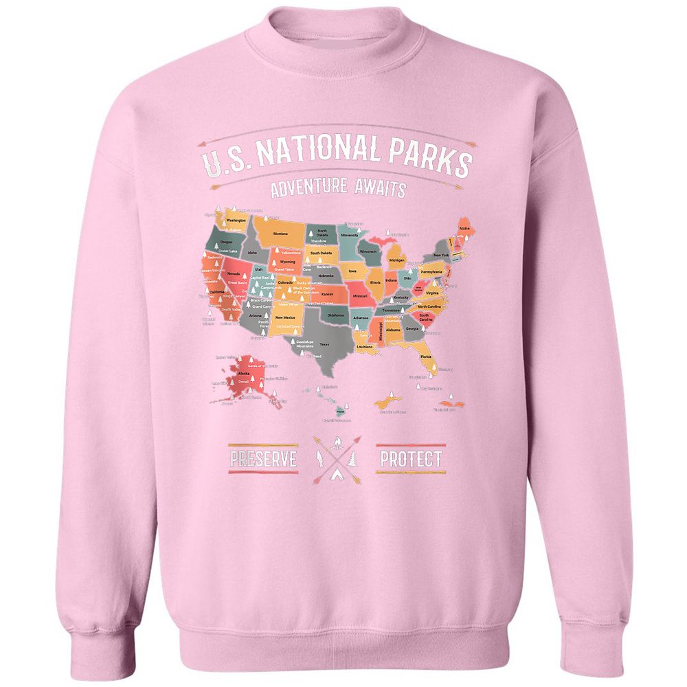 Classic Unisex Sweatshirt - 54R4BLGZ - Light Pink - 3