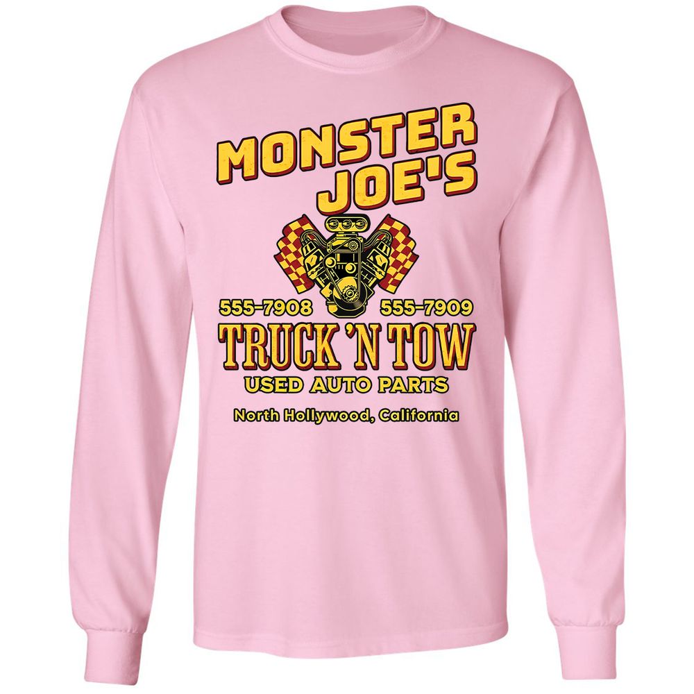 Long Sleeve T-Shirt - HH9ZJVM1 - Light Pink - 3