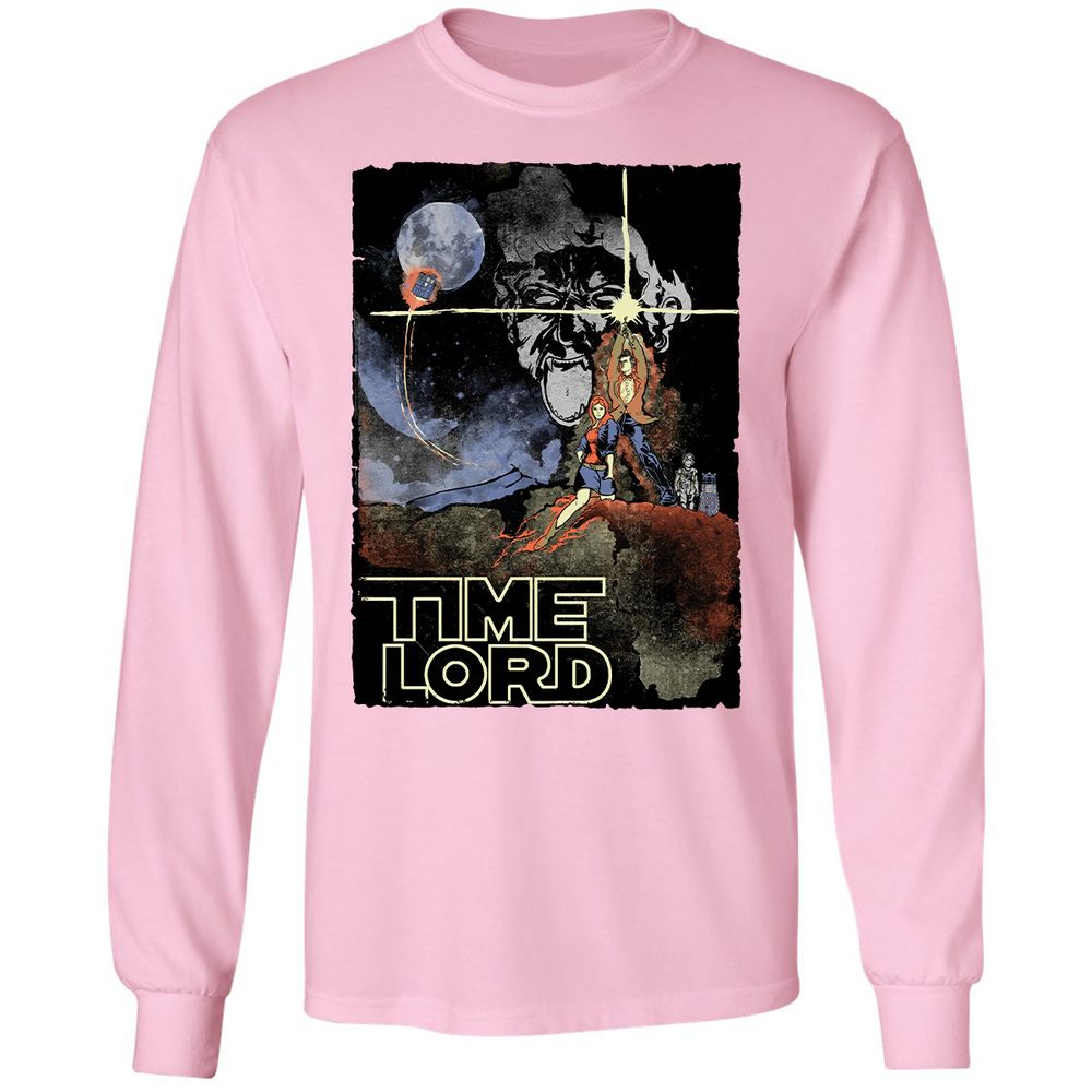 Long Sleeve T-Shirt - SYZ5QQL8 - Light Pink - 3