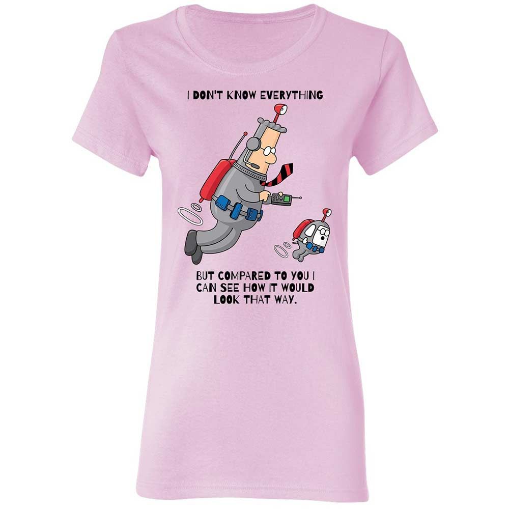 I don't know everything - Light Pink - 3