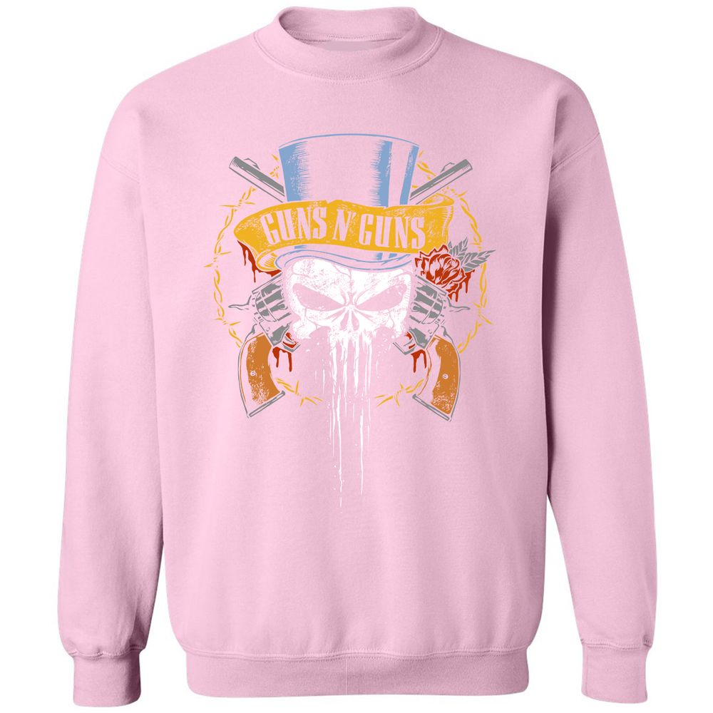 Classic Unisex Sweatshirt - BZU4K2L9 - Light Pink - 3