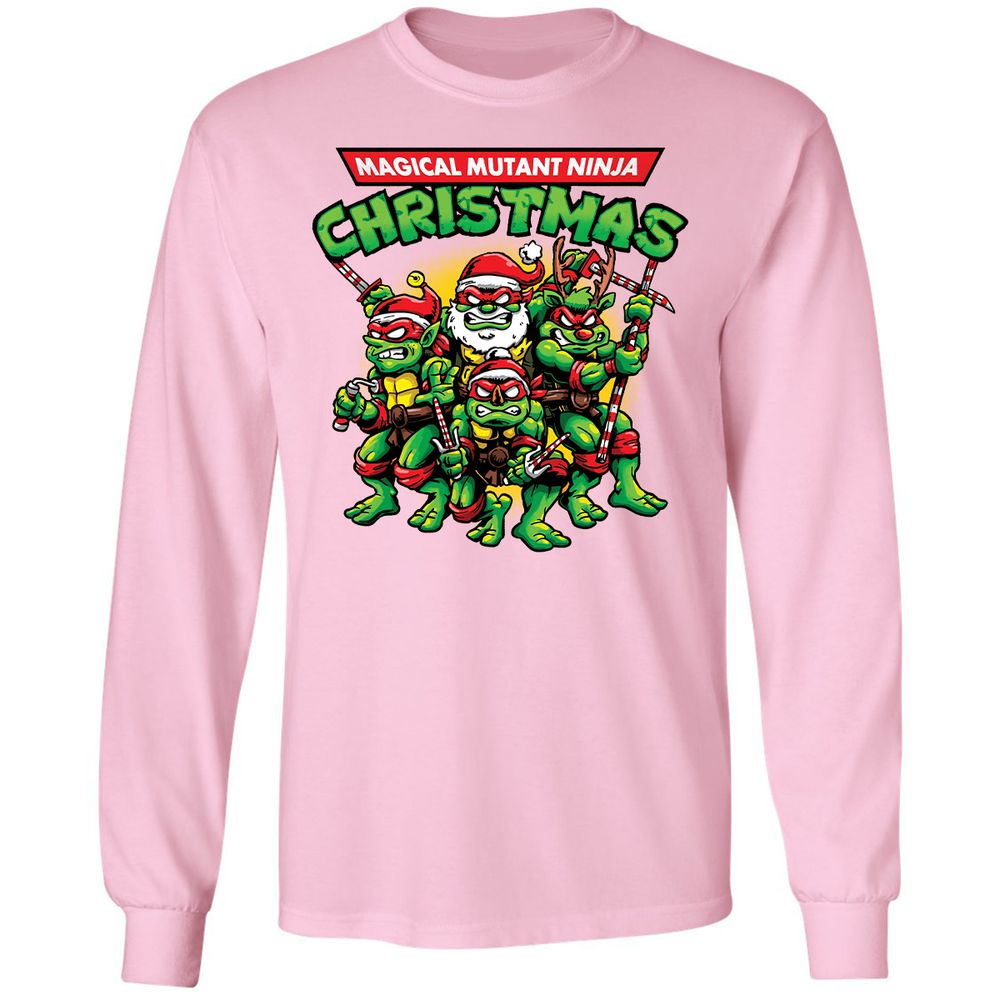 Long Sleeve T-Shirt - C9TQCZ6N - Light Pink - 3