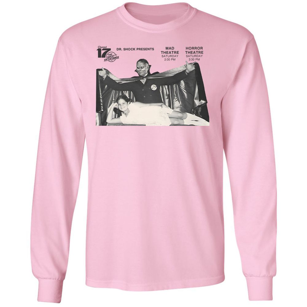 Long Sleeve T-Shirt - 5RAYFNUD - Light Pink - 3