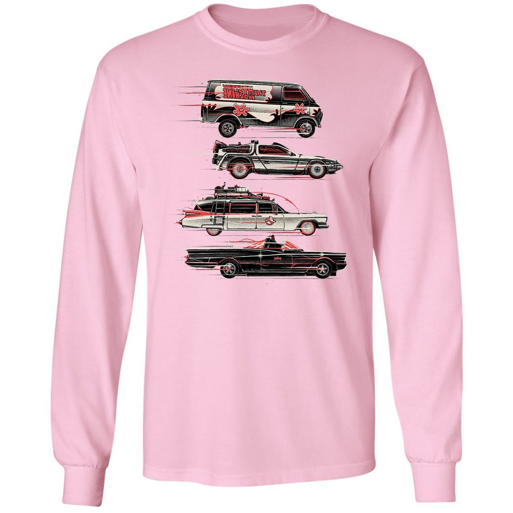 Long Sleeve T-Shirt - KS7FG7WL - Light Pink - 3