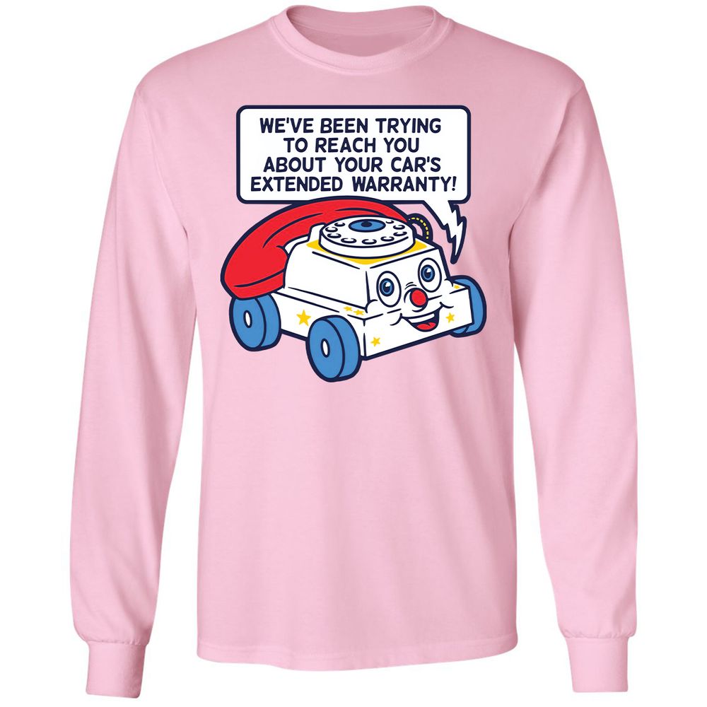 Long Sleeve T-Shirt - 3A6XRZ7G - Light Pink - 3