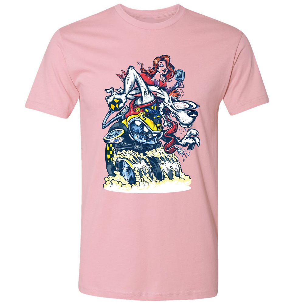 Premium Unisex T-Shirt - 53LLK2HV - Light Pink - 3