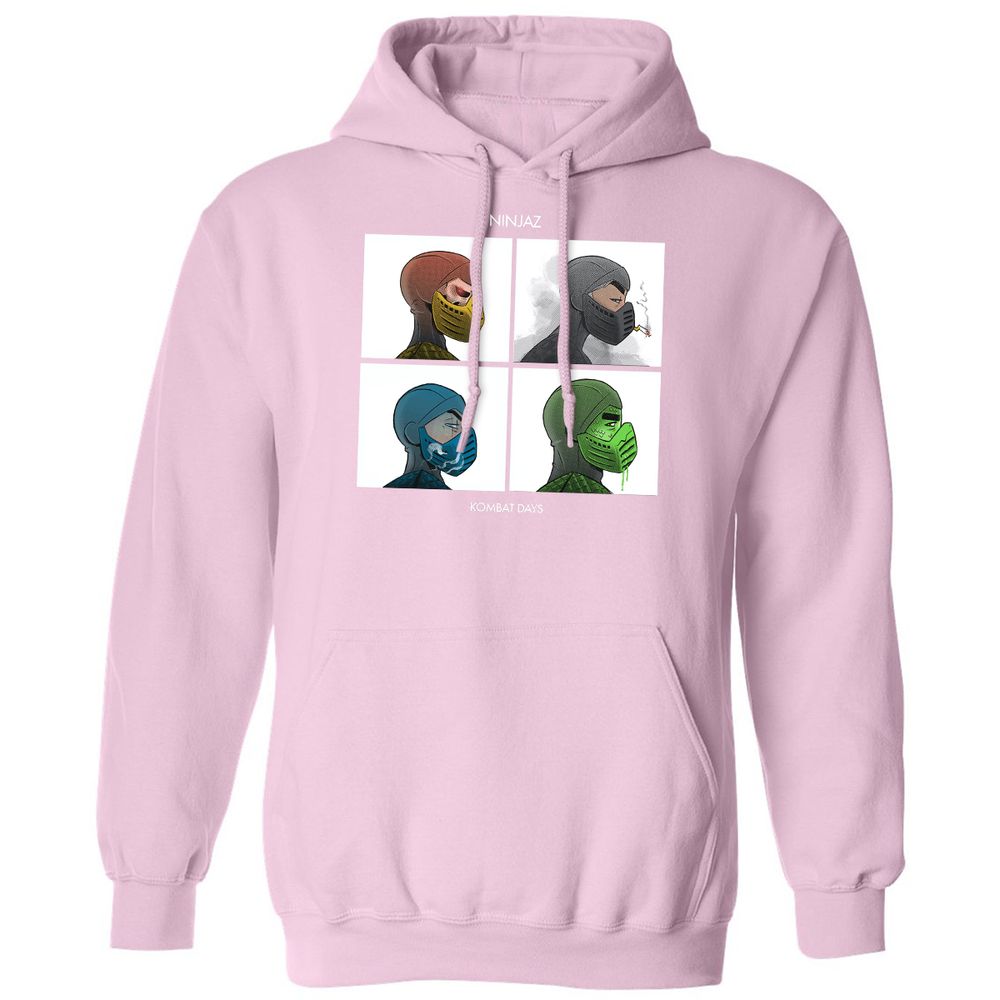 Classic Unisex Hoodie - PFAC8U7P - Light Pink - 3