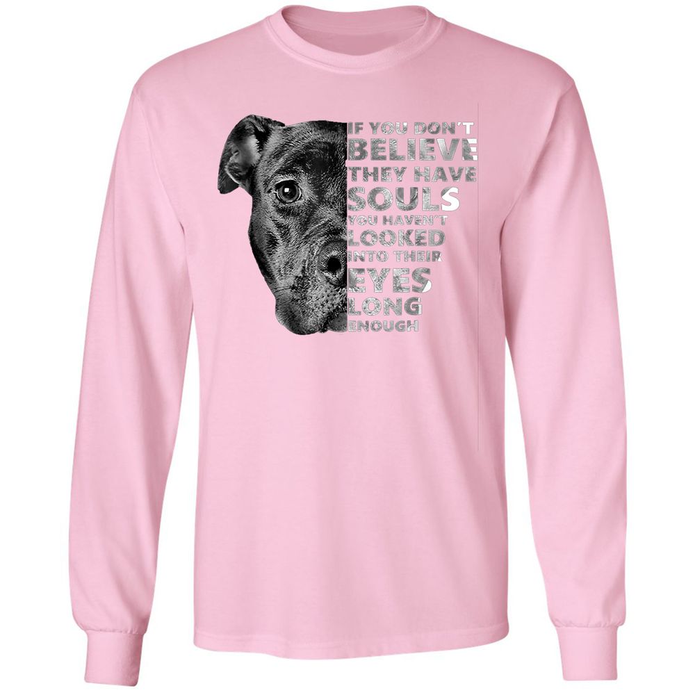 Long Sleeve T-Shirt - GBZFAMWP - Light Pink - 3