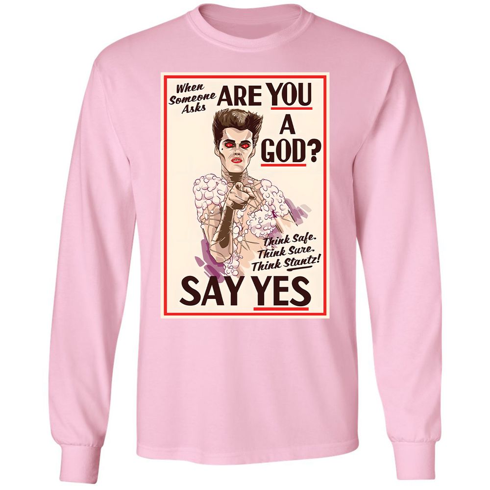 Long Sleeve T-Shirt - GQP7K1SV - Light Pink - 3