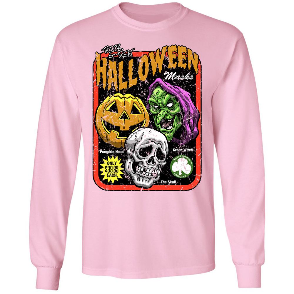 Long Sleeve T-Shirt - 7EPESJWQ - Light Pink - 3