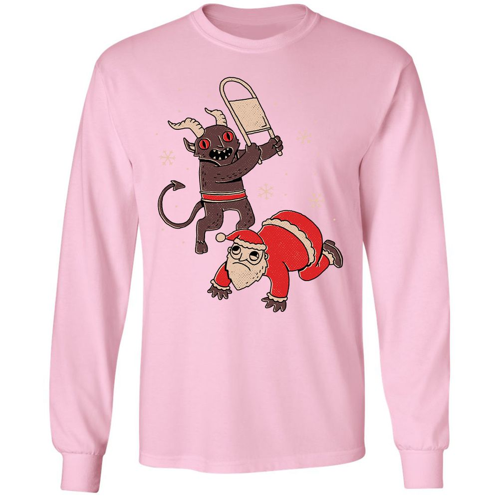 Long Sleeve T-Shirt - FY466DH5 - Light Pink - 3