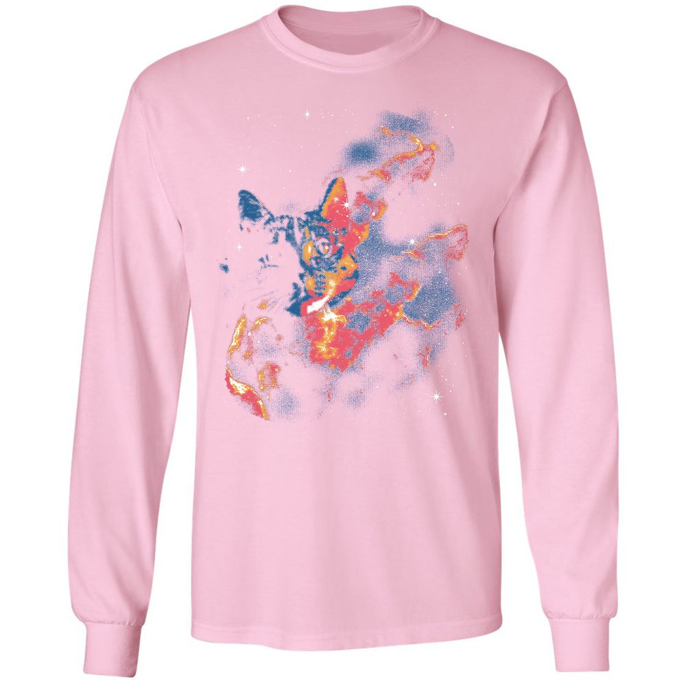 Long Sleeve T-Shirt - M8GZQVBA - Light Pink - 3