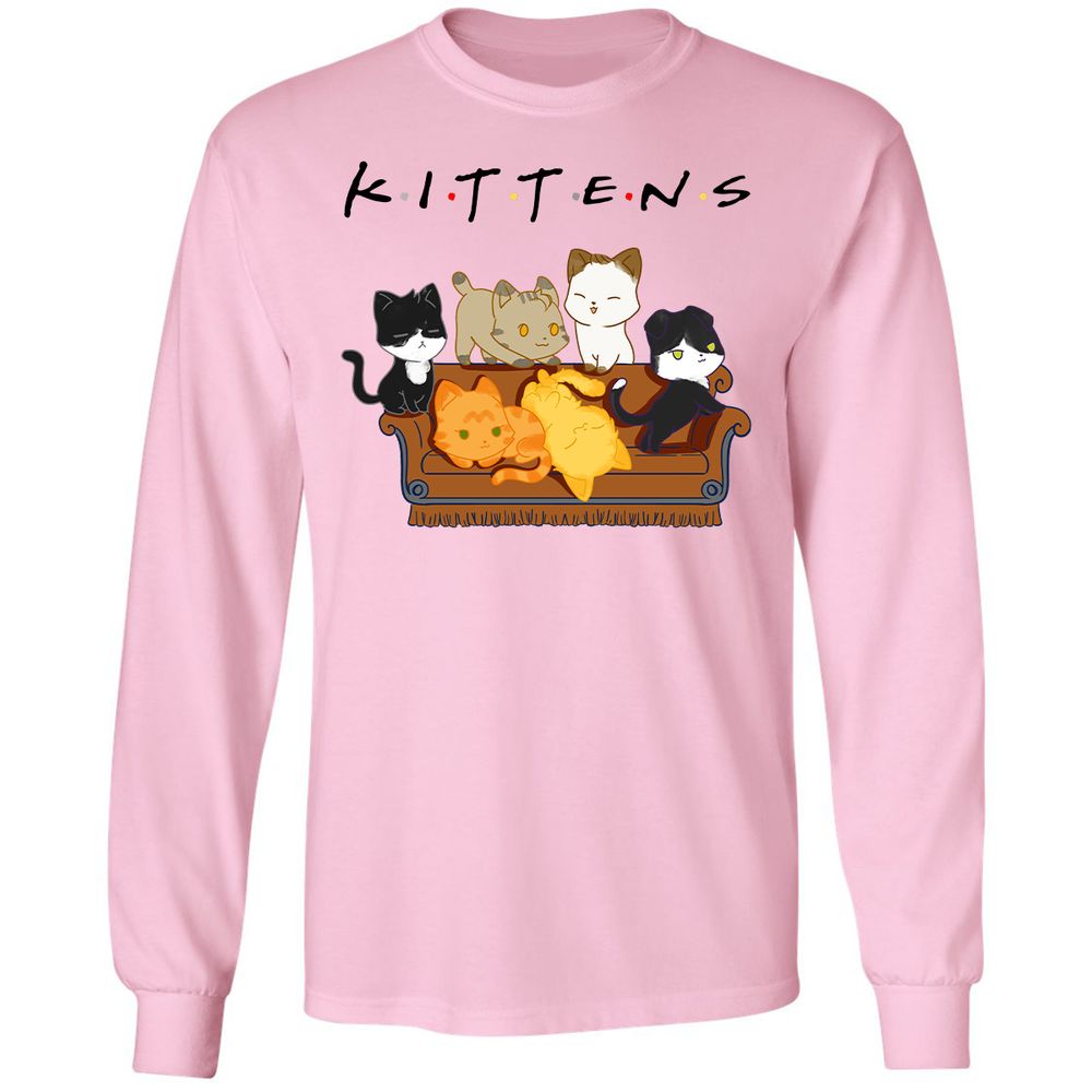 Long Sleeve T-Shirt - 8NKLZDZC - Light Pink - 3